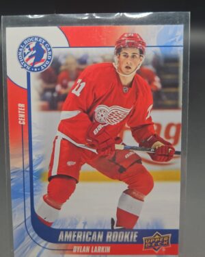 Dylan Larkin, National Hockey Card Day, 2015, Upper Deck, American Rookies, Detroit Red Wings