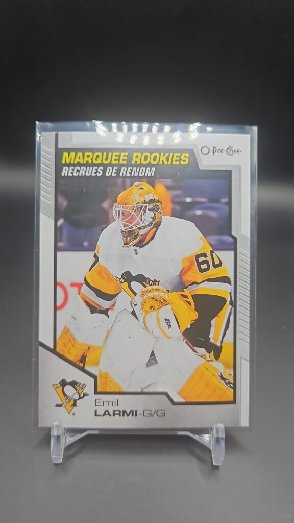 2020-21 O-Pee-Chee Marquee Rookies Emil Larmi #647 Rookie Card