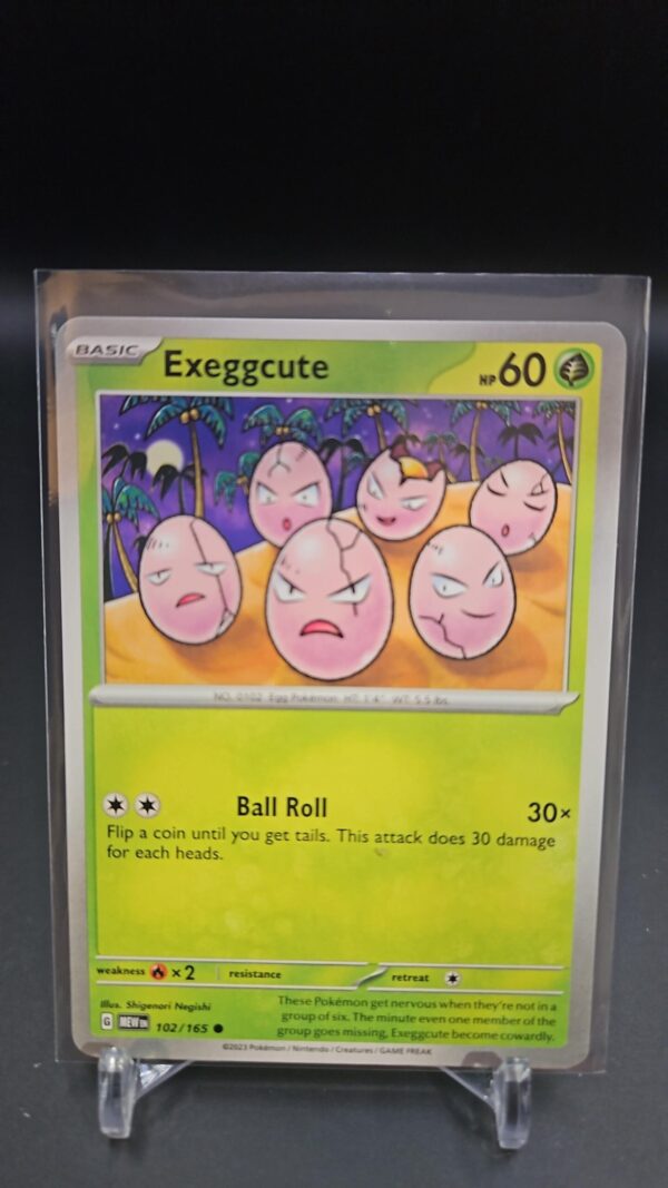 Exeggcute 102/165 Common Scarlet and Violet 151 Pokemon TCG
