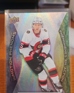 2024-25 UD Tim Hortons IN MOTION PHENOMS JAKE SANDERSON #MP-4