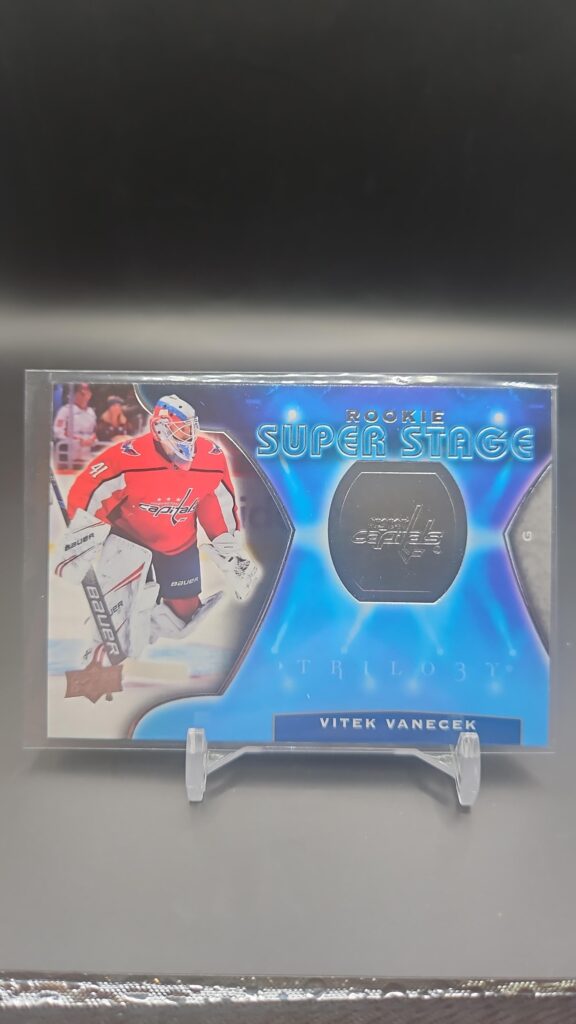 2020-21 Upper Deck Trilogy Rookie Super Stage Vitek Vanecek #RSS5 Card