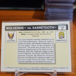 1990 Impel Marvel Universe Wolverine vs Sabretooth #119 - Image 2
