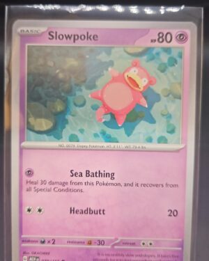 Slowpoke 079/165 151 Scarlet and Violet Pokemon Card English