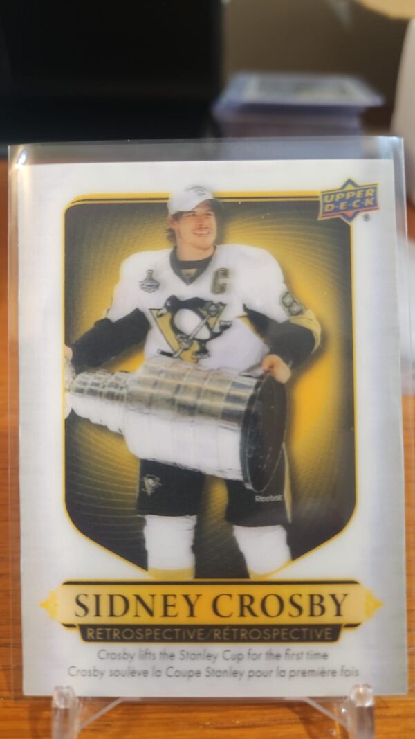 2024-25 UD Tim Hortons RETROSPECTIVE SIDNEY CROSBY # SC-5