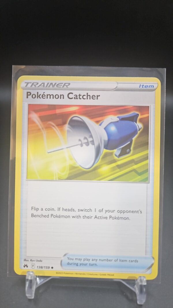 Pokémon Catcher 138/159 Crown Zenith Regular Pokémon TCG
