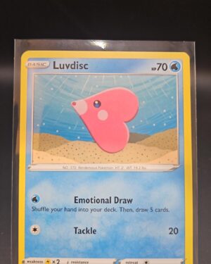 Luvdisc Crown Zenith Pokémon Card 035/159