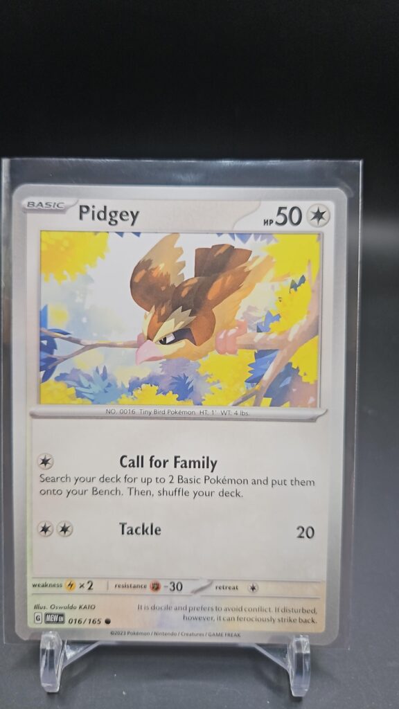 Pidgey 151 Scarlet & Violet Pokémon Card