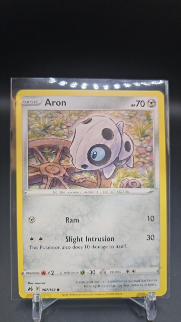 Aron 087/159 Crown Zenith Pokemon TCG Card English