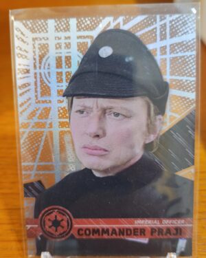 2017 Topps Star Wars High Tek Form 1 Pattern 1 Commander Praji #46