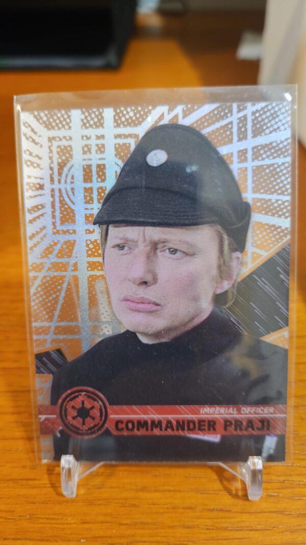 2017 Topps Star Wars High Tek Form 1 Pattern 1 Commander Praji #46