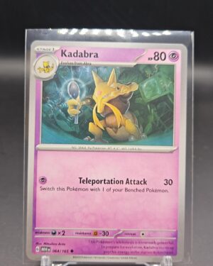 Kadabra 064/165 Non Holo English Scarlet & Violet 151 pokemon