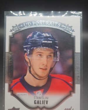 2015-16 Upper Deck Series 1 UD Portraits Stanislav Galiev Rookie #P-89 Card