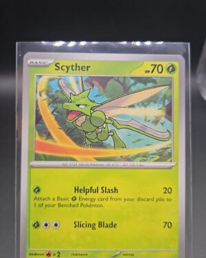 Scyther 123/165 151 English Scarlet & Violet NM Pokémon Card