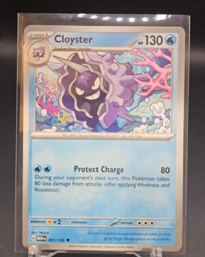 Cloyster 091/165 Pokemon Scarlet & Violet 151 english NM