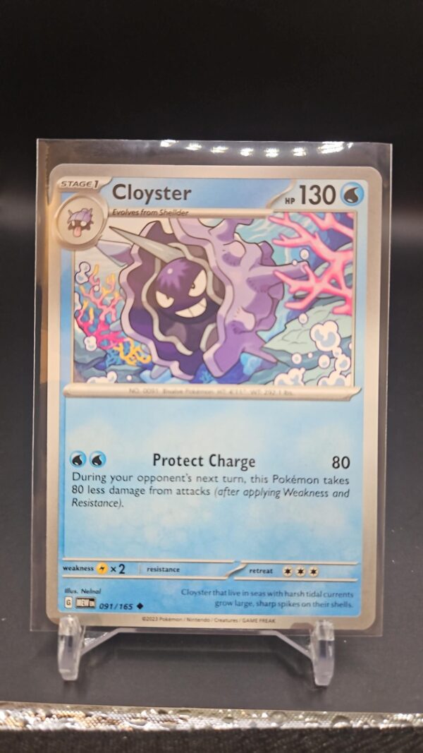 Cloyster 091/165 Pokemon Scarlet & Violet 151 english NM