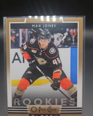 2019-20 O-Pee-Chee Glossy Rookies Copper Max Jones #R-4 Card