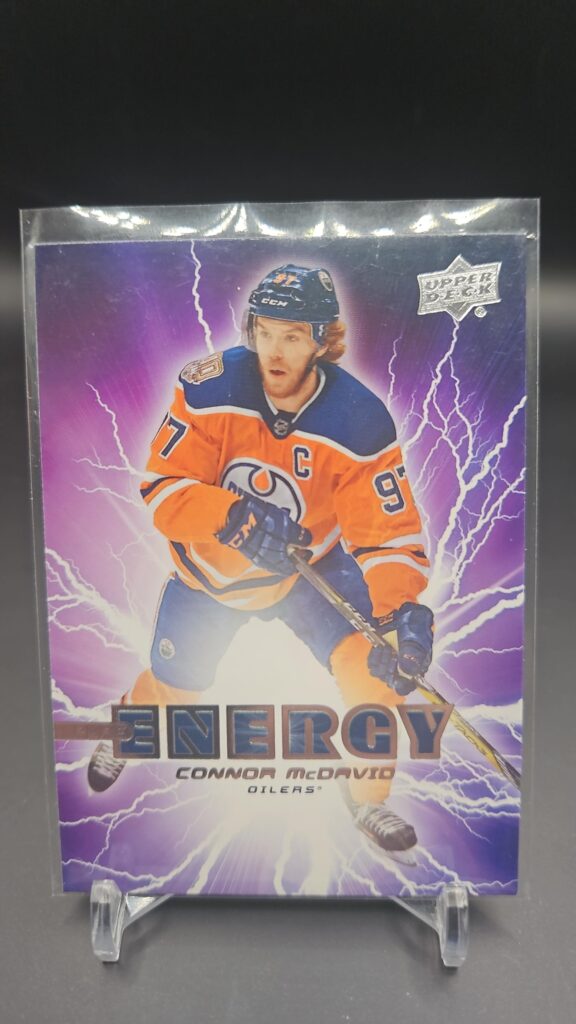 Connor McDavid 2019-20 Upper Deck Pure Energy #PE-5 card