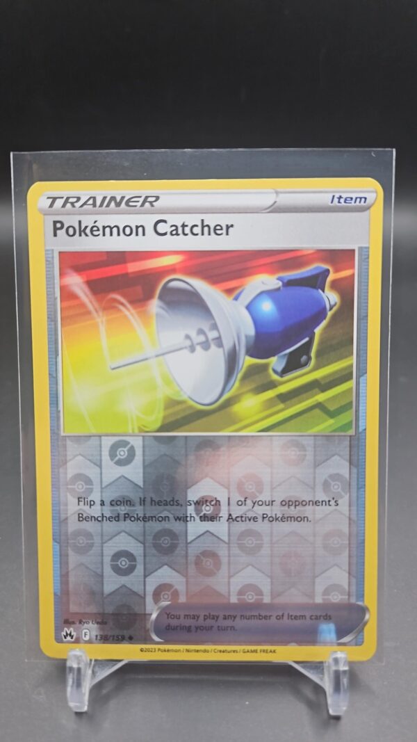 Pokemon Catcher Reverse Holo Trainer 138/159 Crown Zenith