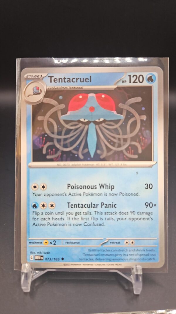Tentacruel 073/165 Scarlet & Violet 151 Pokémon Card english