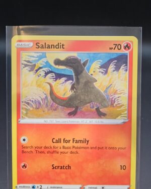 Salandit 027/159 - Crown Zenith - Common - Pokemon Card TCG
