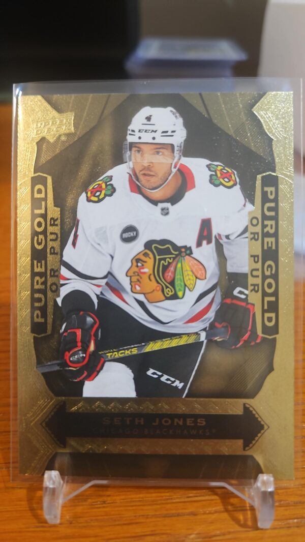 2024-25 Upper Deck Tim Hortons PURE GOLD SETH JONES# PG-13