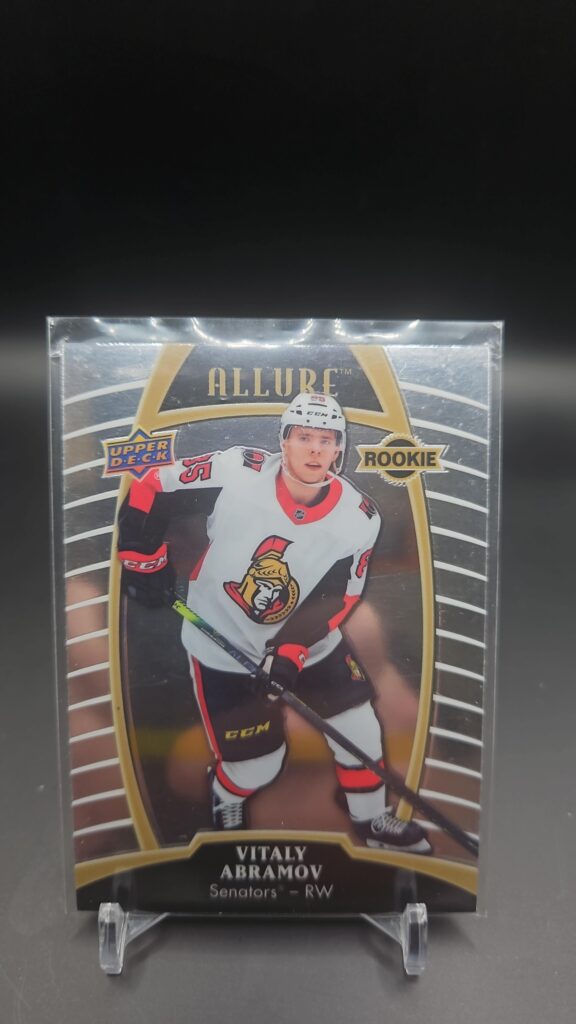 2019-20 Upper Deck Allure Rookie Vitaly Abramov #84 Card