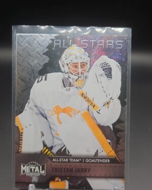 Tristan Jarry, Metal Universe, 2020-21, Skybox, All Stars, #166, Pittsburgh Penguins