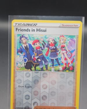 Friends in Hisui 130/159 Reverse Holo Crown Zenith Pokémon TCG Card Front