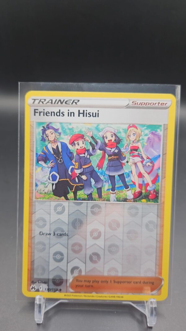 Friends in Hisui 130/159 Crown Zenith Reverse Holo Uncommon Pokemon