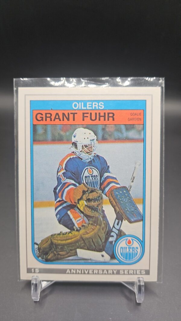 1992 O-Pee-Chee #105 Grant Fuhr Anniversary Series