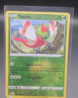 Yanma 008/159 Crown Zenith Reverse Holo Sword & Shield Pokémon