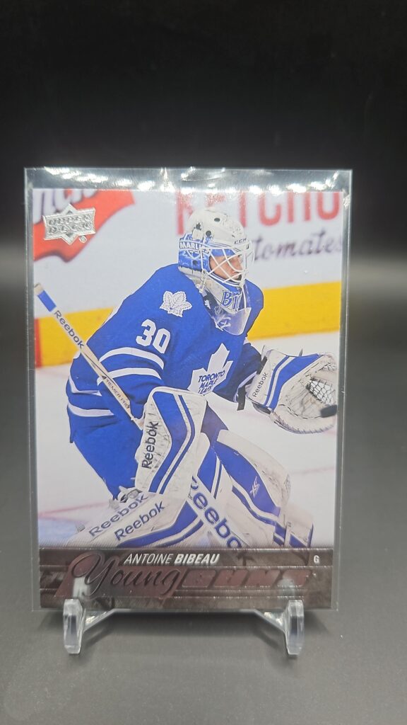 Antoine Bibeau, Young Guns, YG, 2015-16, Upper Deck, Series 2, Rookie Card, #240, Toronto Maple Leafs