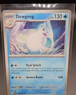 Dewgong 087/165 Uncommon Scarlet & Violet 151 Pokemon tcg