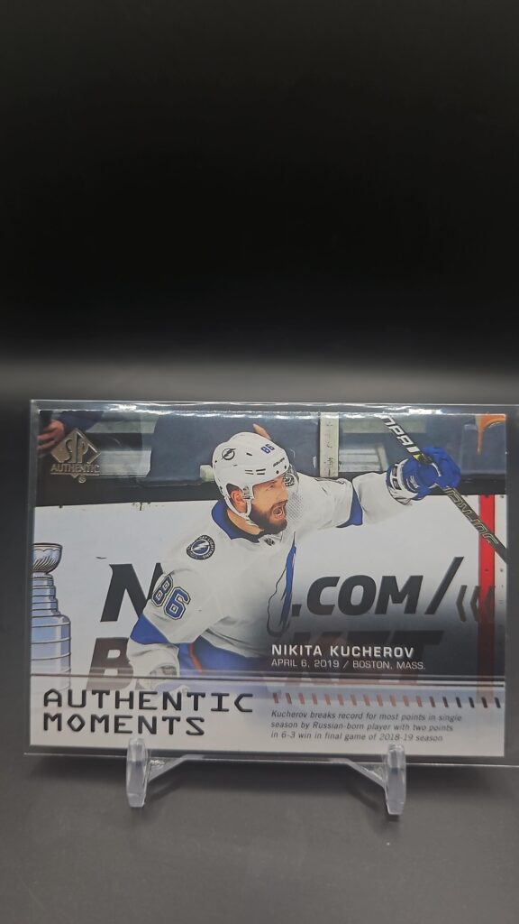 2019-20 SP Authentic Moments Nikita Kucherov #106 Card