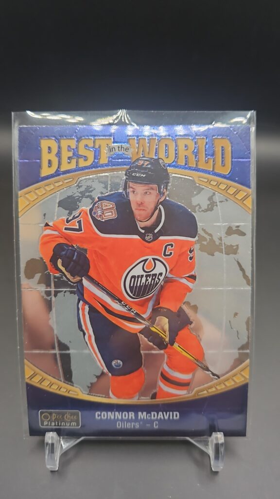 Connor McDavid 2019-20 Upper Deck Allure Best in the World #BW-6 card