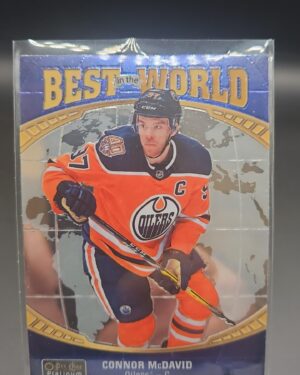 Connor McDavid 2019-20 Upper Deck Allure Best in the World #BW-6 card