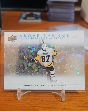 2024-25 UD Tim Hortons ABOVE THE ICE SIDNEY CROSBY #AI-8