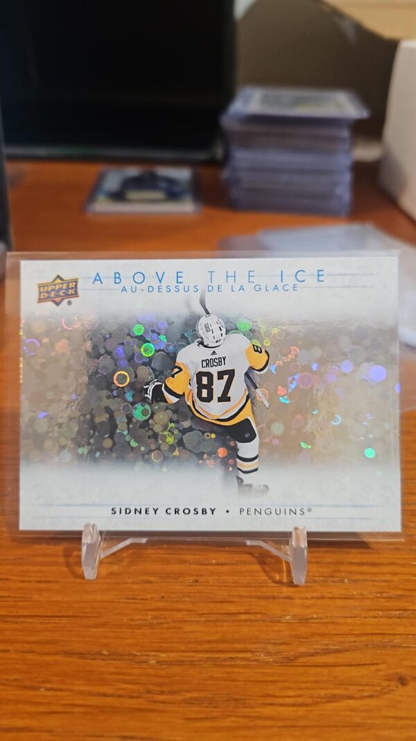 2024-25 UD Tim Hortons ABOVE THE ICE SIDNEY CROSBY #AI-8