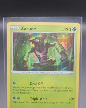 Zarude 016/159 Holo Rare Crown Zenith Pokémon TCG Card Front