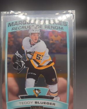 2019-20 O-Pee-Chee Platinum Marquee Rookies Teddy Blueger #156 Card