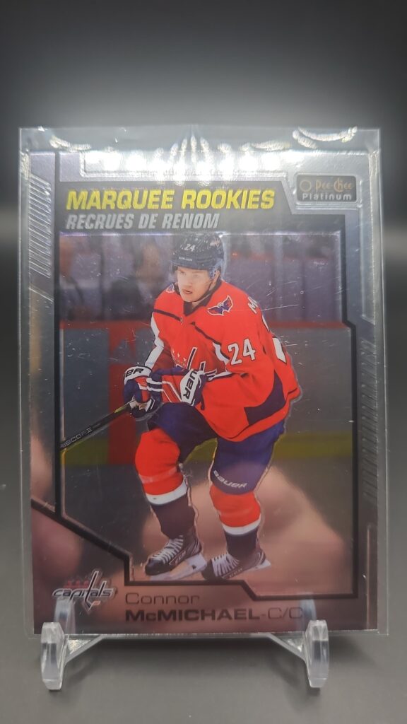 2020-21 O-Pee-Chee Platinum Marquee Rookies Connor McMichael #154 Card