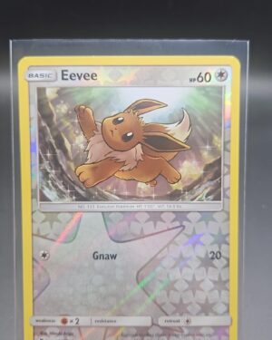Eevee 49/68 Reverse Holo Hidden Fates Pokémon Card Front