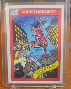 1990 Impel Marvel Universe #49 Elektra