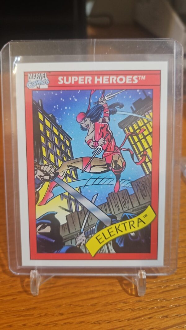 1990 Impel Marvel Universe #49 Elektra