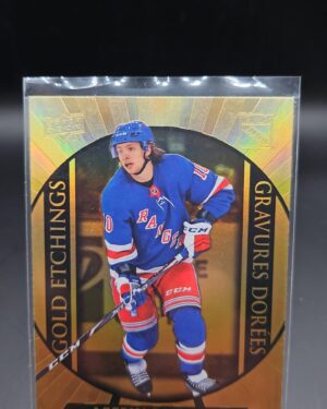 Artemi Panarin 2020-21 Upper Deck Tim Hortons Gold Etchings #G-11 card