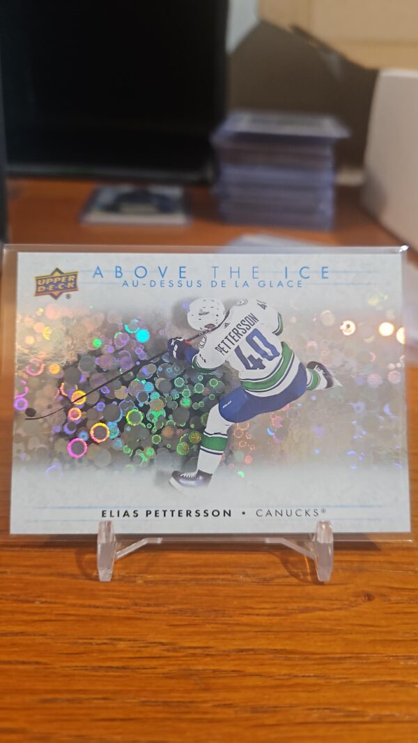 2024-25 UD Tim Hortons ABOVE THE ICE ELIAS PETTERSSON #AI-14