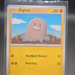 Diglett 050/165 Scarlet & Violet 151 Non Holo Pokémon TCG Common