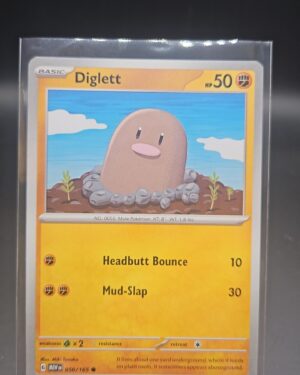 Diglett 050/165 Scarlet & Violet 151 Non Holo Pokémon TCG Common