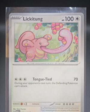 Lickitung 108/165 NM -Scarlet and Violet 151 Pokemon TCG