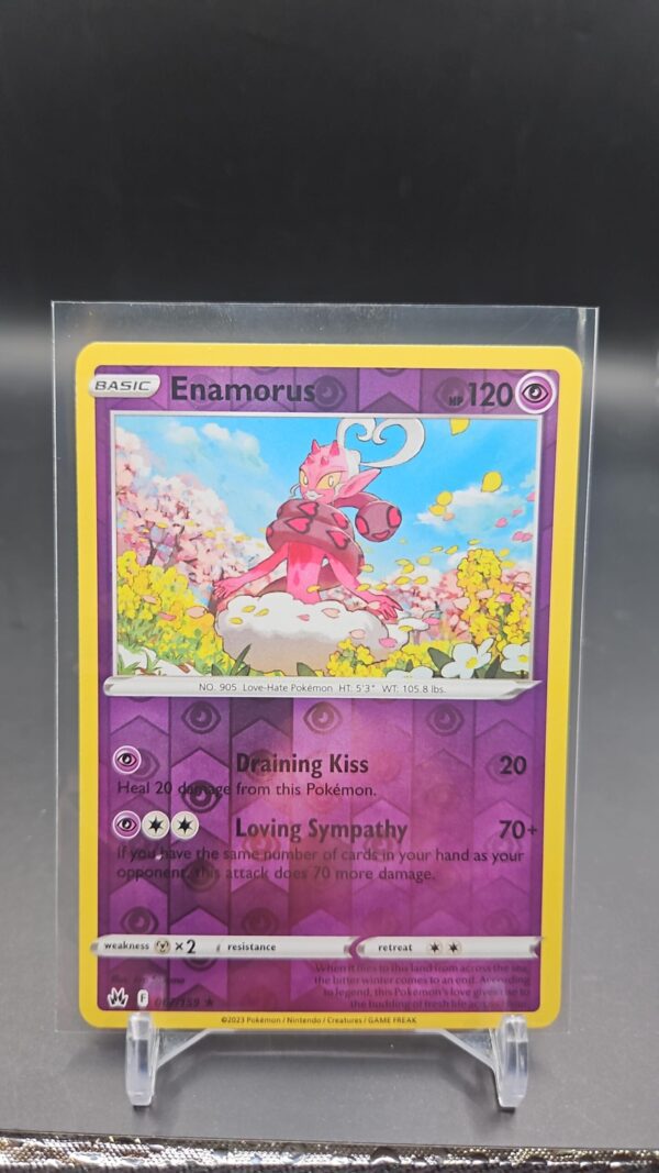 Enamorus 067/159 Reverse Holo Crown Zenith Pokemon Card